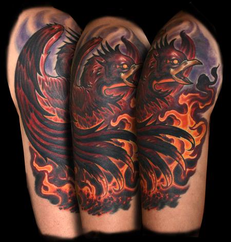 Tattoos - Fire Bird - 124889